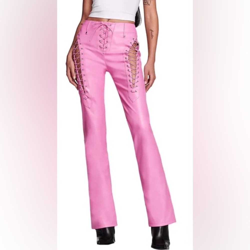 I.AM.GIA Xenia Pant, Pink faux leather, never worn, NWT